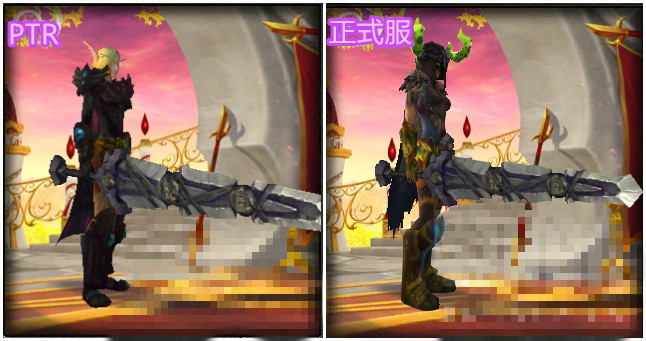 蓝帖：就调整各种族角色武器模型的说明